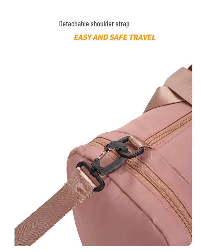 Unisex Sports Duffel: Wet/Dry Separation, Large Capacity, Ideal for Gym, Travel, and Swimming