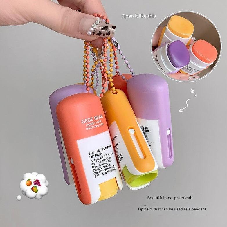 SHAQINUO Cat-Inspired Lip Balm Nourishing for Chapped Lips Long-Lasting Moisture Ideal For Autumn And Winter Hydrating Lip Care