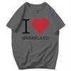 Men T Shirt Greenland Fun Unique Y2K Graphic Crewneck Unisex Clothes T Shirts