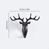 Elephant Deer Adhesive Wall Hanger Plastic Decorative Hook For Entryway Organization Gift Ready Home Accessory HX6C