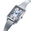 Authorized Dealer MATOW Tsuki Gekka Square mw003004 [MATOW] Women's Watch, Silver/White,
