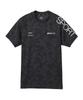 Move Sports Descente Short Sleeve UV Training Size M Men's T-Shirt, Protection, Sweat-Wicking, Quick-Drying, Stretch, Shirt, DX-C2854AZ, Black,