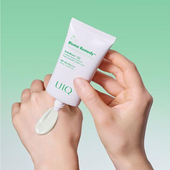 UIQ Biome Remedy Tone-Up Sunscreen Green 50ml