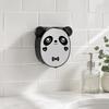 Black White Soap Storage Box Wall Mounted Cartoon Soap Holder Soap Dish  Home Shower Bathroom