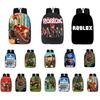 Roblox Pattern Kids School Backpack With Large Capacity And Durable Polyester Material