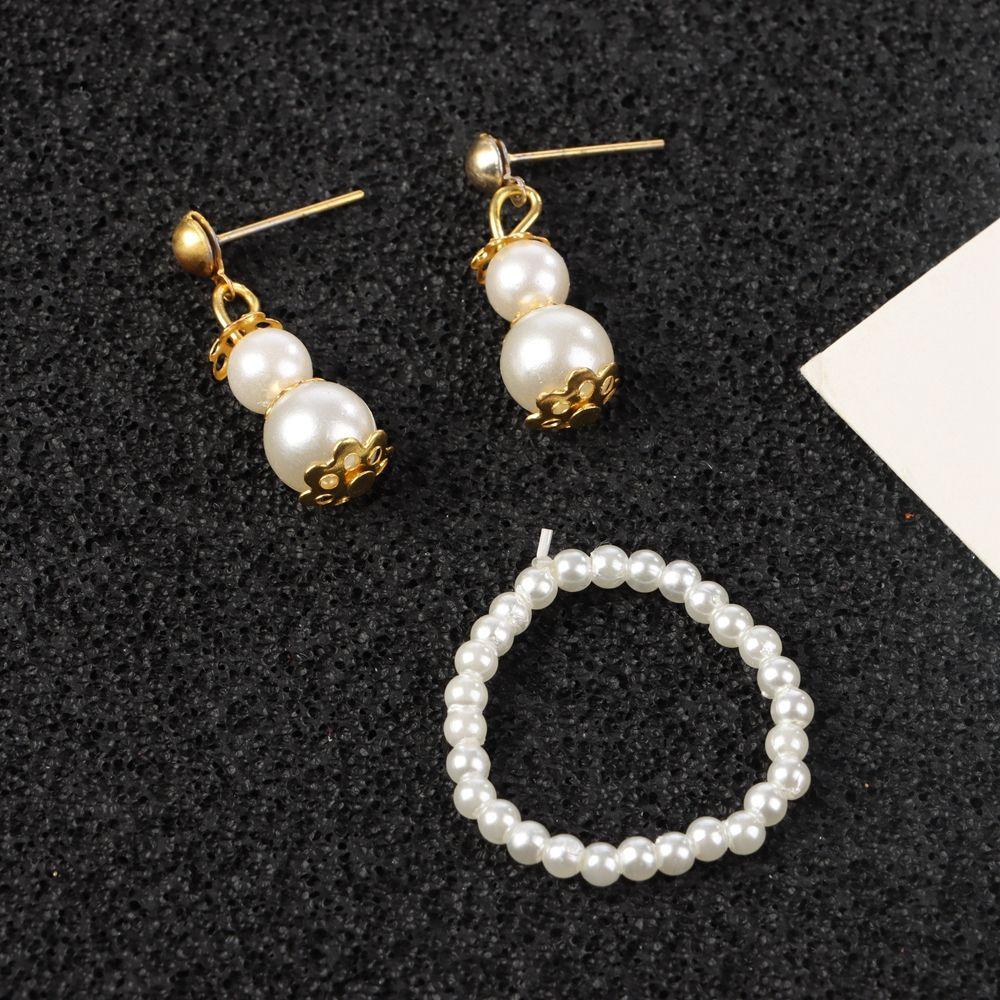 

Diy Toys For BJD Dolls Bracelet Pearl Jewelry Necklace Doll Accessories Fashion Decoration Earring