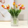 Fake Tulip Flowers Artificial Real Touch Faux Tulip Flower for Spring Easter Home Kitchen Wedding Bouquet Mother's Day Decoration