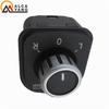 New Chrome Power Side Mirror Adjust Switch Knob Fit Jetta MK5 Golf MK5 MK6 Rabbit Eos Passat B6 3C Tiguan