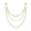 European and American Personality Creative U-shaped Thick Chain Versatile Body Chain Women's Simple Multi-layer Tassel Geometric Chain Waist Chain