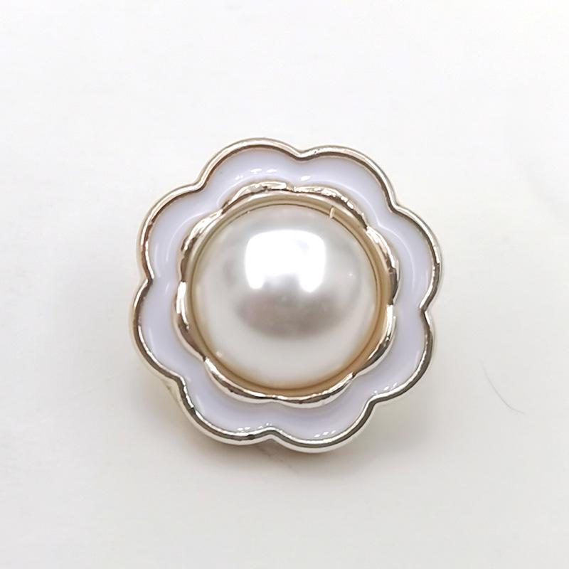 10Pcs High Quality Handmade Ornaments DIY Sewing Accessories Shirt Buttons Pearl Clothing Buttons Needlework