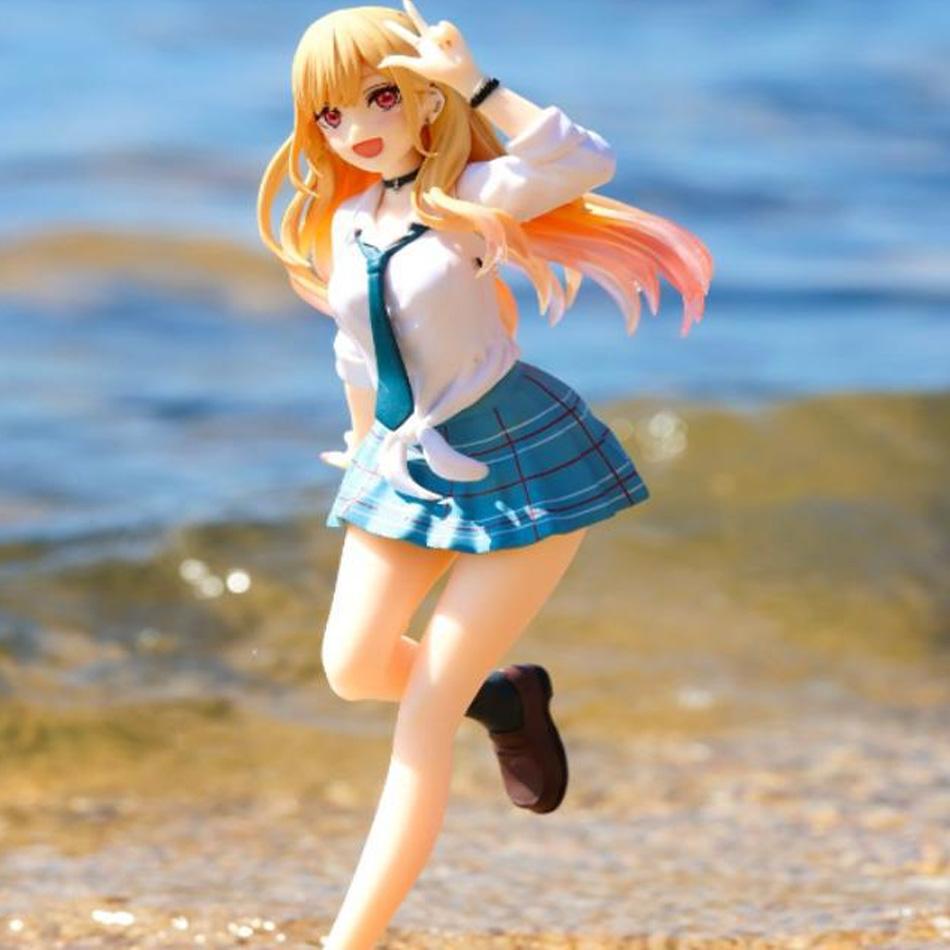 Heiß 18cm-28cm Mein Dress-Up Darling Kitagawa Marin Liz Version. Anime PVC Actionfigur Sammlermodell Schreibtischdekoration Geschenke