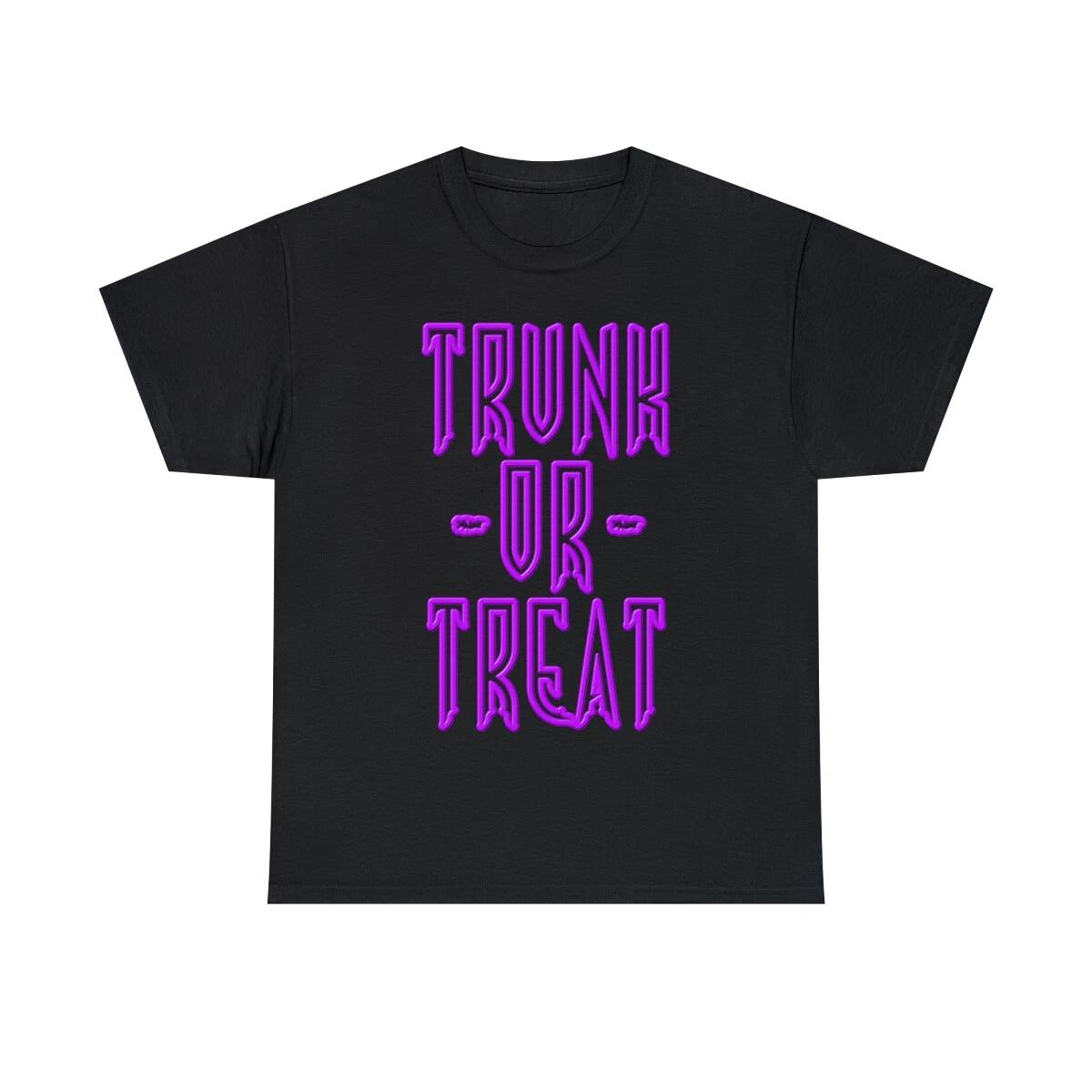 

Trunk Or Treat Halloween Graphic Tee Shirt, S-5XL L