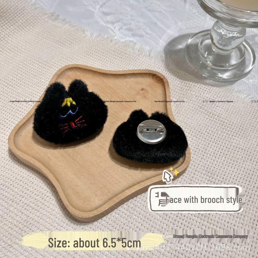 Adorable Cartoon White Goose Plush Brooch - DIY Accessory for Clothing, Shoes, and Socks