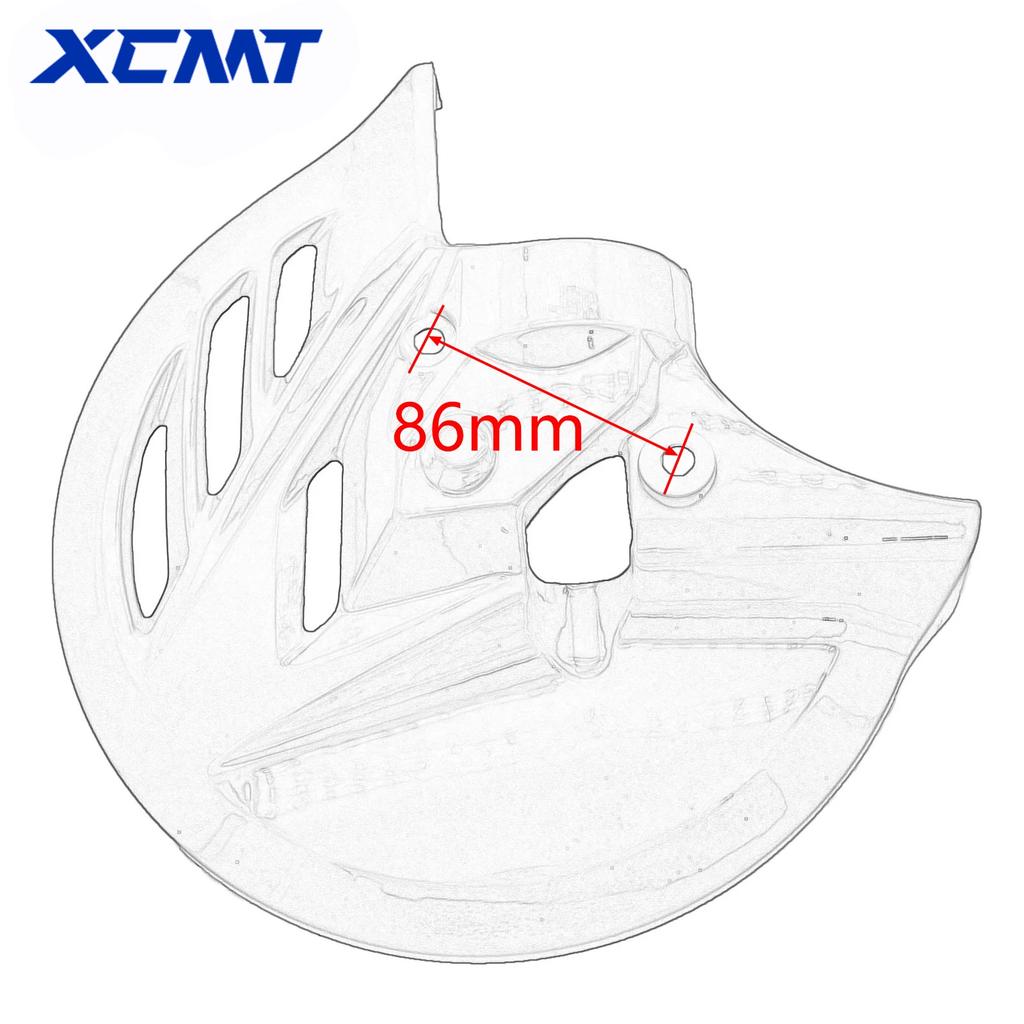 For Honda CRF 250R 250RX 250X 450L 450R 450RWE 450RX 450X Motocross Brake Disc Protective Rear Brake Disc Cover Protection Cover