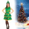 Christmas Tree Cosplay Dress For Women With Polyester Nylon Blend For Holiday Party Costumes