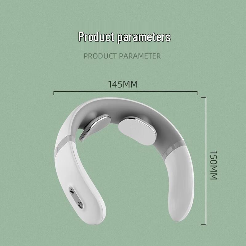 Enlluean Low-Frequency Pulse U-shaped Neck Massager