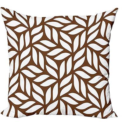 Home Decor Stylish Brown Patterns Love Themed Pillow Covers Pattern Cushion Cover Suitable For Sofa Bedroom Car Pillow Cover