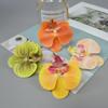 Butterfly Orchid Artificial Flowers Hot selling items for christmas Wedding Bridal Headwear hair clips Diy gift decoration