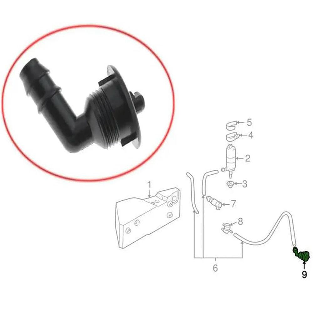 Headlight Washer Nozzle 0008600847 For Mercedes-Benz G63