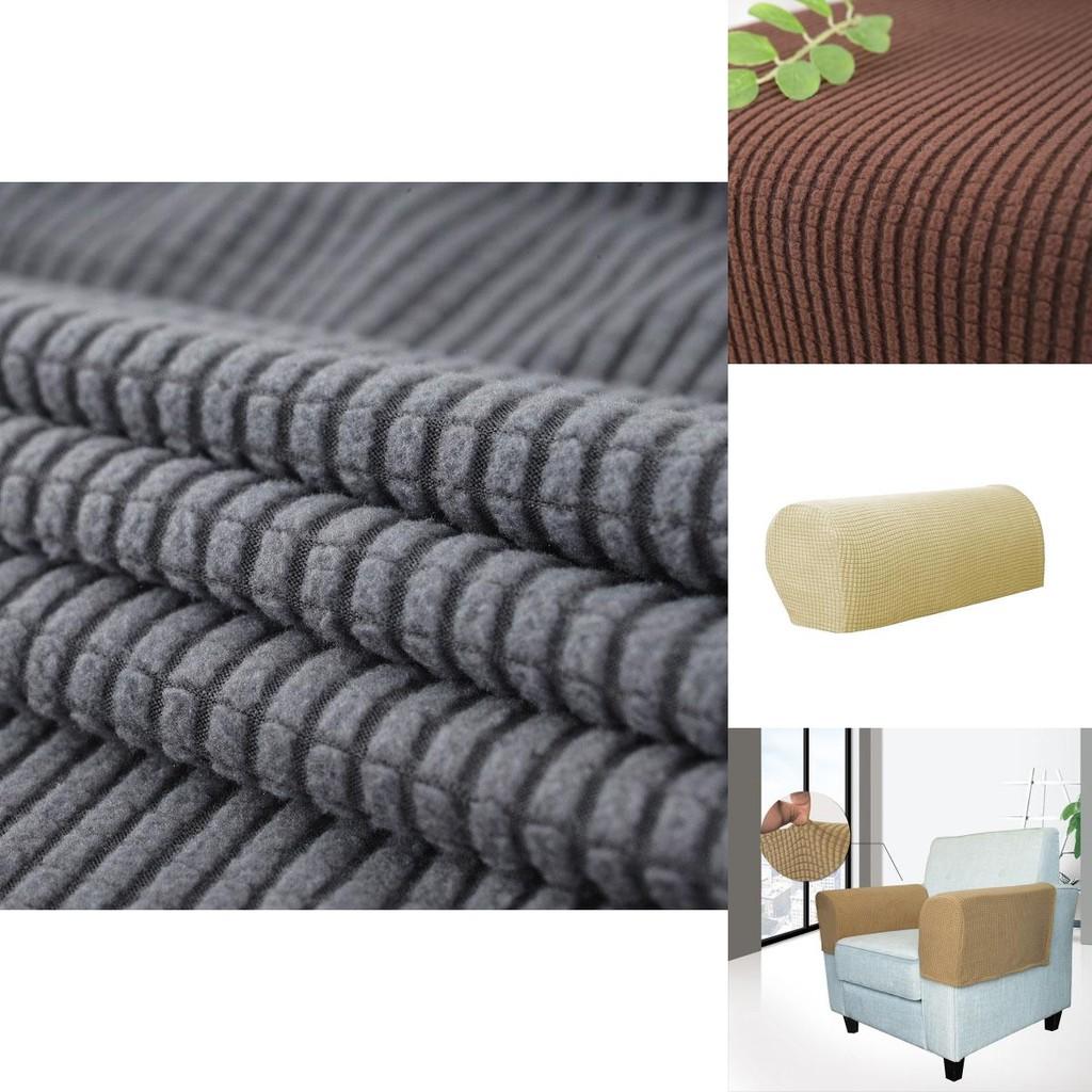 Covers Armrest 2pcs Stretch Set Chair Sofa Arm Protectors Couch Removable Cover