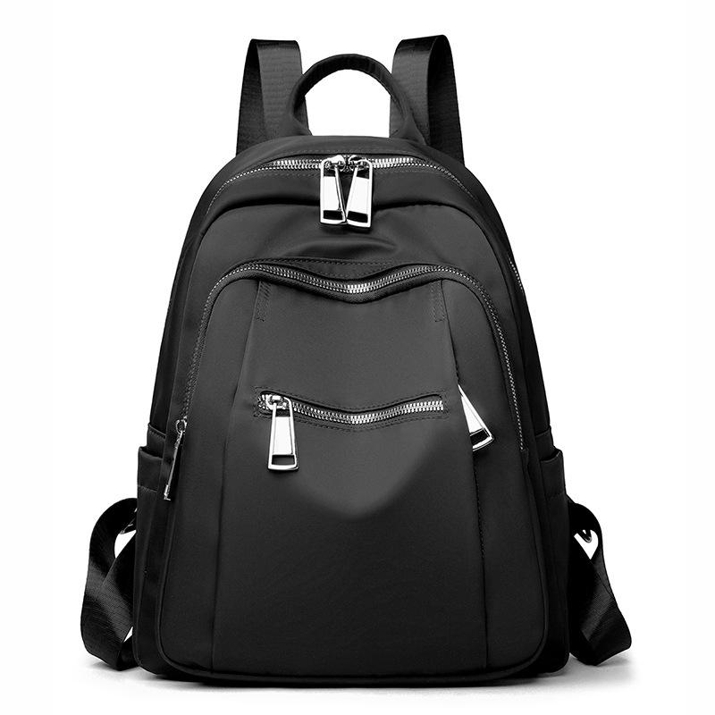 Schoolbag Oxford cloth women's backpack 1011 new versatile simple durable backpack commuting large capacity travel schoolbag women