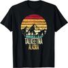 Vintage Retro Talkeetna Alaska Mountains T-Shirt