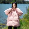 Casual Cotton Clothes Autumn and Winter New Fashion Hong Kong Style Loose Plus Size Versatile Fashion Solid Color Jacket Trendy Padded Clothes