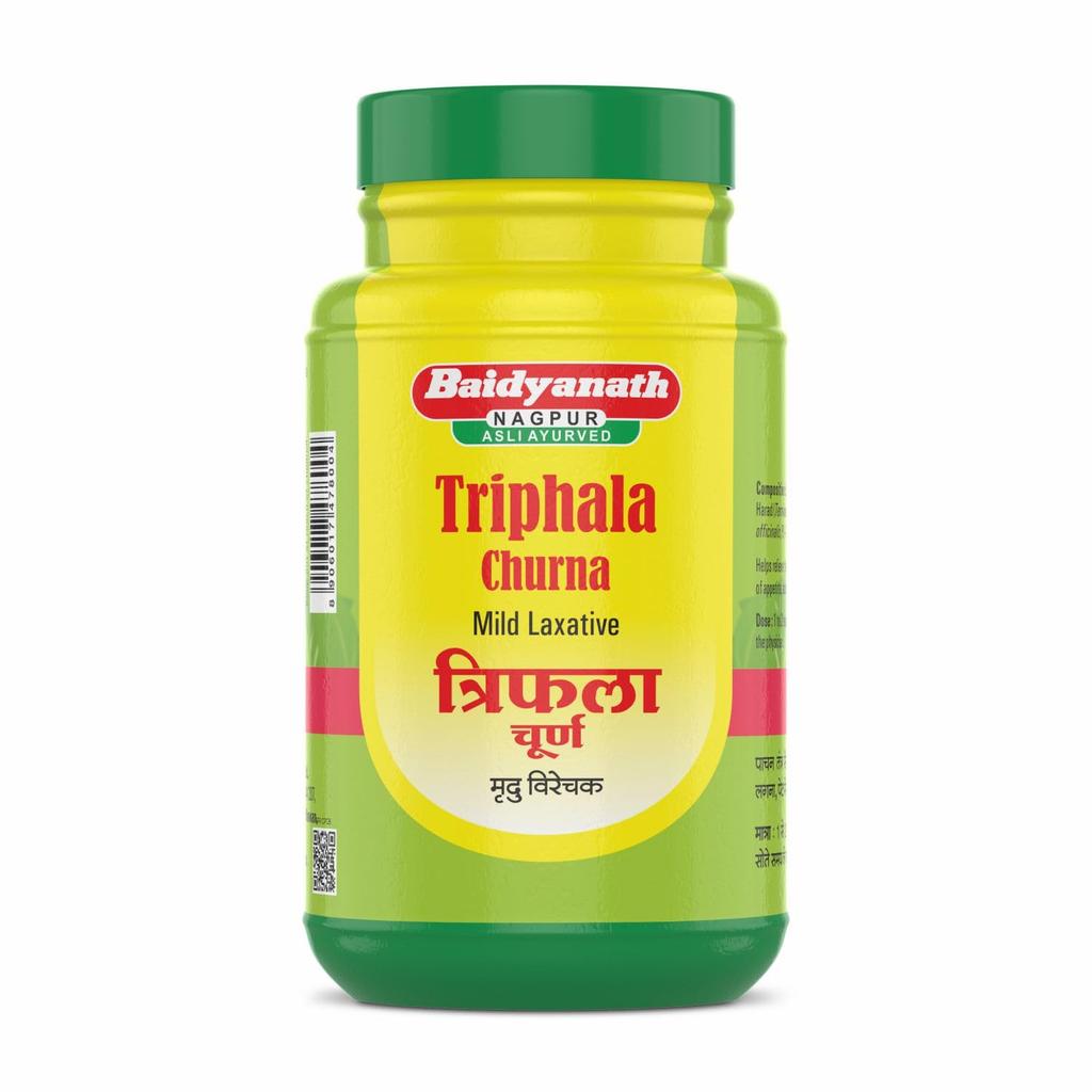 Baidyanath Asli Ayurved Triphala Churna 200g Pack of 1 | Herbal Digestive Support & Gentle Detox