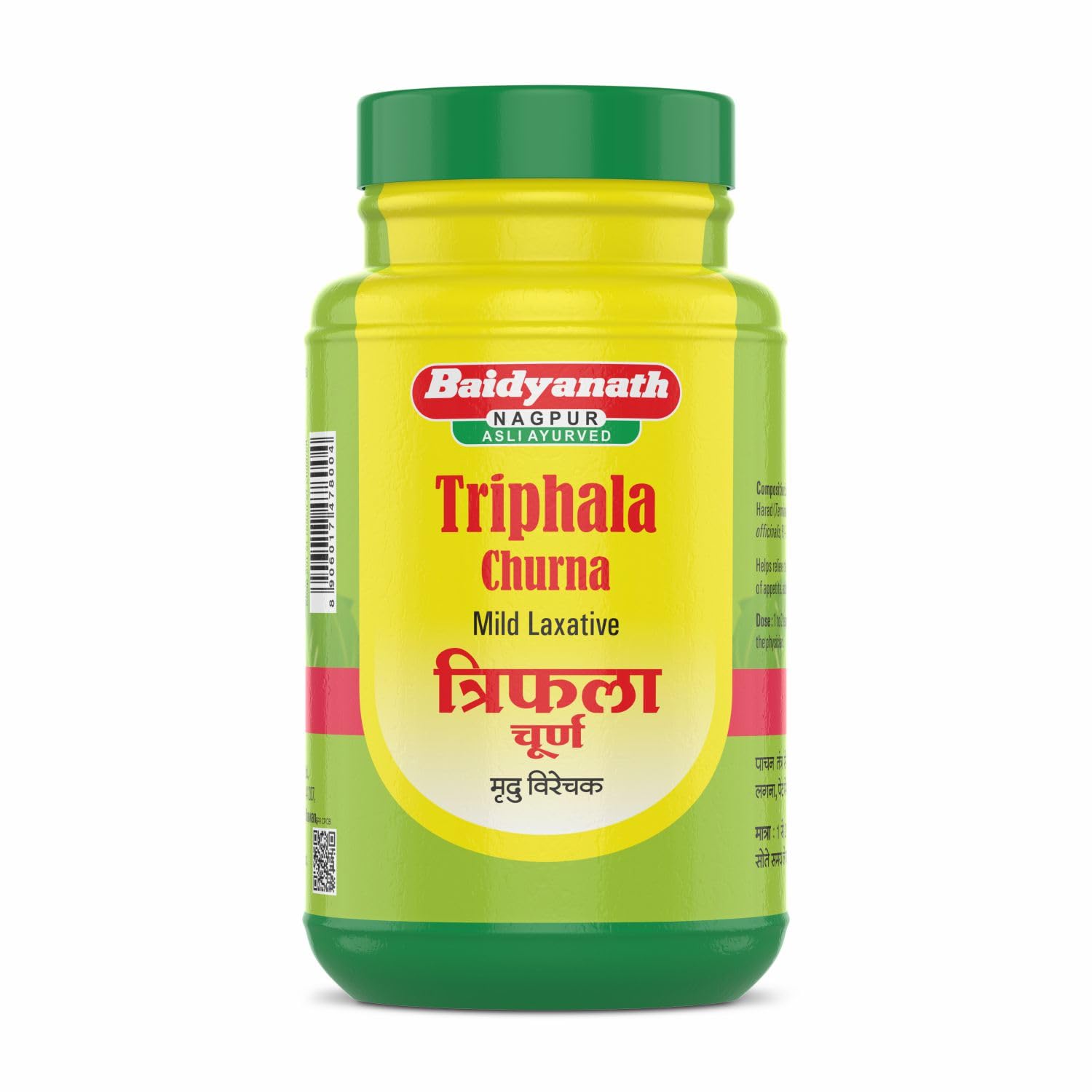 

Baidyanath Asli Ayurved Triphala Churna 200g Pack of 1 | Herbal Digestive Support & Gentle Detox