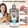 USB Electric Makeup Brushes Drying Rack 3 In 1 Brush Cleaning Machine New Makeup Brush Cleaner