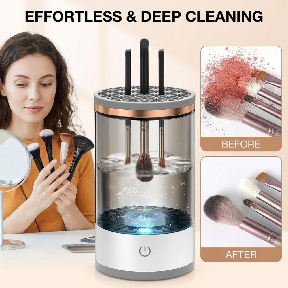 USB Electric Makeup Brushes Drying Rack 3 In 1 Brush Cleaning Machine New Makeup Brush Cleaner