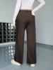 2025 European & American Fashion Straight-Leg Pants with Pockets