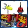 MOC Futurama Planet Express Model Building Blocks Animated DIY Creative Express Station Delivery Spaceship Brick Toys Adult Gift