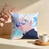 Fashion JJujutsu Kaisenes Cushion Cover Stylish Washable Pillow Cover Ideal for Couch Bedroom Car Decoration