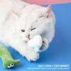 Cute Animal Shape Catnip Cats Toy Kitten Dinosaur Teeth Chewing Biting Plush Toys Cat Plush Thumb Pillow Pet Accessories