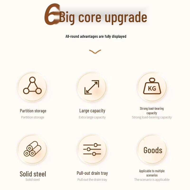 3-Tier Luxury Carbon Steel Dish Drying Rack