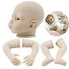 Adorable Handmade 22'' Lifelike Silicone Vinyl Reborn Baby Doll Perfect For Gifts