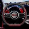 Capa para Volante de Carro Para todos os novos Fiat 500e 600 600e 2025-2023 Couro Tipo D Volante Automático Fiat 500e 2025 Acessórios