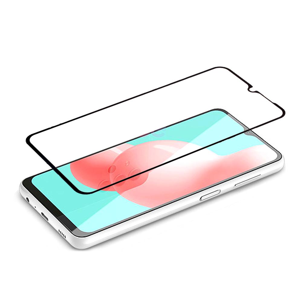 Full Coverage Silk Printing Tempered Glass Screen Protective Film [Full Glue] for Galaxy A32 5G/M32 5G