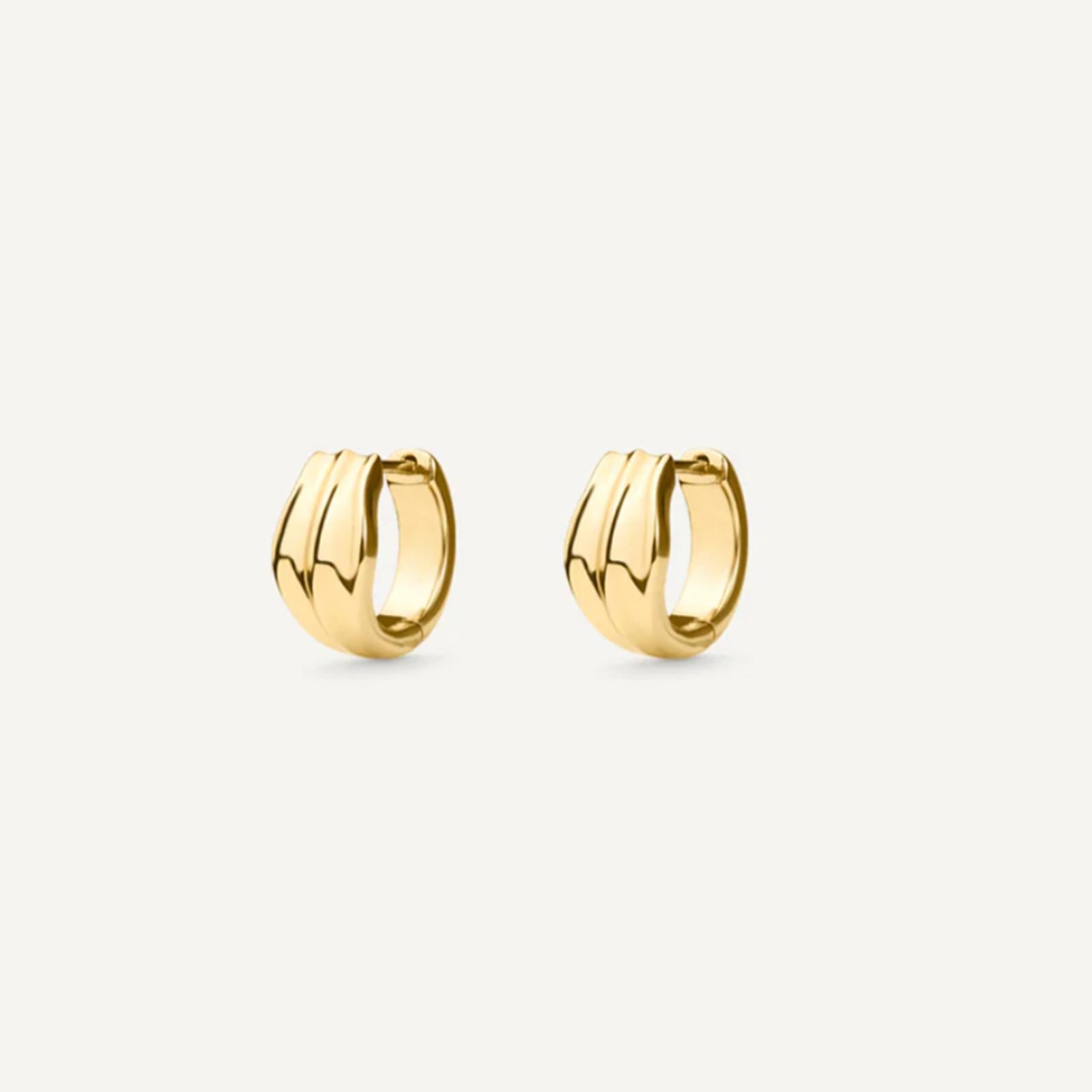 DPLAOPA Women 925 Silver Circle Hoop Earring Piercing Huggies Plain Dainty Luxury Rock Punk Fine Wedding Jewelry золотой