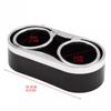 Cup Holder Stand Multifuntional ABS Plastic Durable Car Truck Mount Dual Hole Drink Bottle Water Beverage Holder
