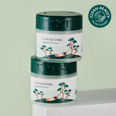Pine Calming Cica Pad Double Plan (50 Sheets + 50 Sheets)