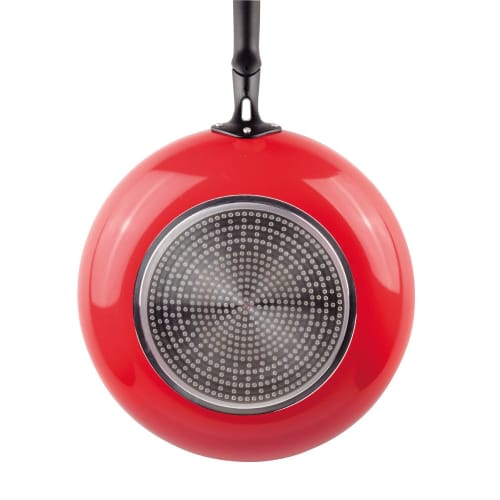 Pearl Metal Large Frying Pan, 33cm, Induction Compatible, Extra Large, Marble Diamond Coat, HB-160