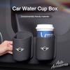 Car Water Cup Box Back Seat Drink Rack Storage Accessories For BMW MINI Cooper One JCW Works Clubman R56 F55 F56 R57 R58 Sticker