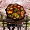 1PC Floral pattern Circle designAutomatic Open/Close Umbrella with Windproof, 8-Rib Sturdy Canopy, Durable Ribs, Fashionable Design, Outdoor Accessory