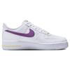 Nike Air Force 1 07 Embossed Hoops - Lakers Pánské tenisky Bílá Výrazná-bobulová Rychle-žlutá FJ4209-100