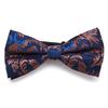 Men's Wedding Party Jacquard Bow Tie - Groom & Best Man Formal Wear Accessory