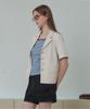 Jucyjudy Shirt-Style Short Sleeve Jacket Jzjk324B