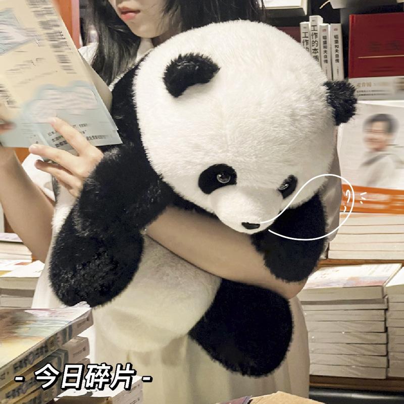 Panda Knuffel – Levensgetrouwe Gevulde Pop & Knuffelkussen Cadeau