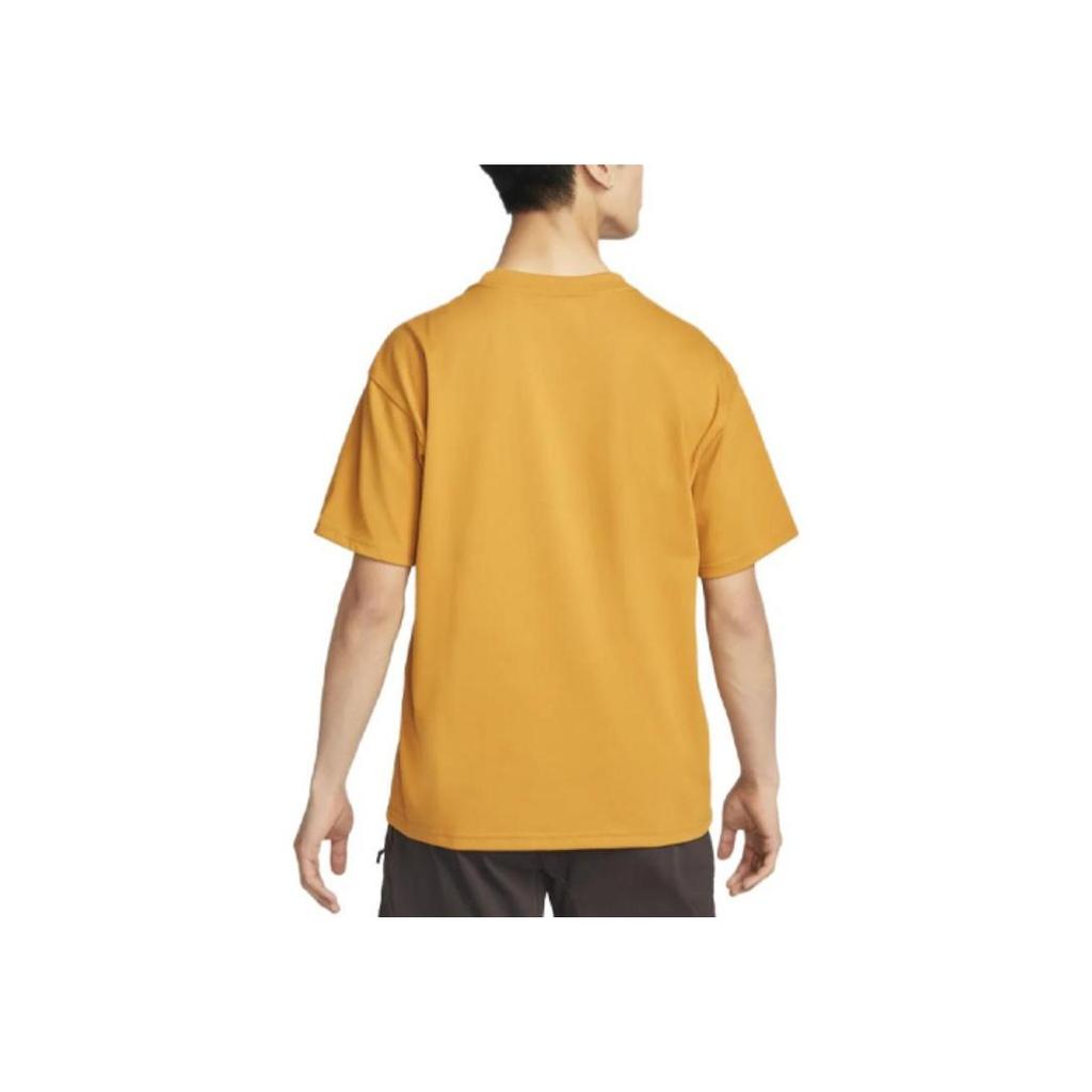 New Nike T Shirts Men Yellow DR7756-727